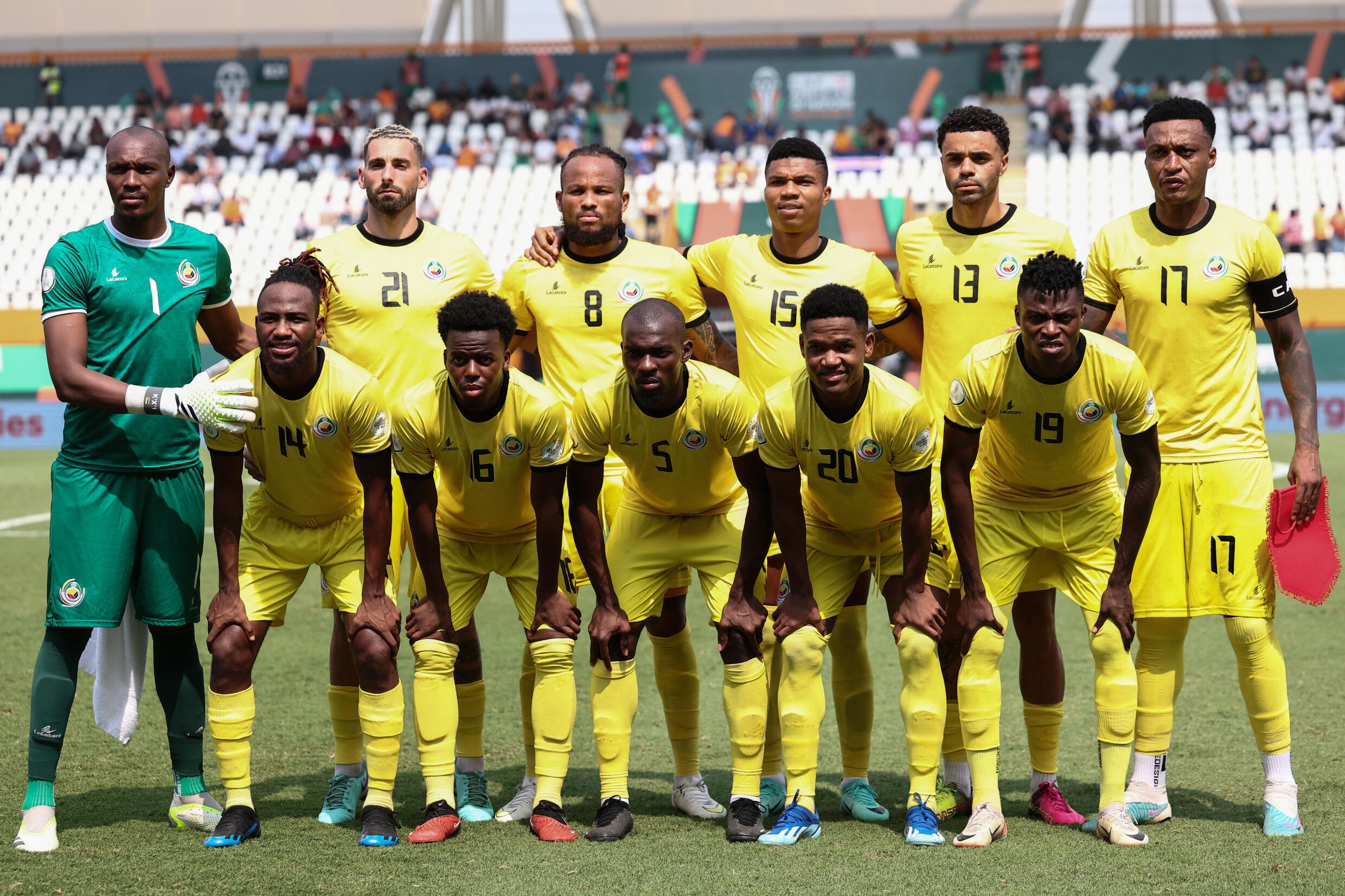 Sorteio: Selecção Nacional de Futebol no Grupo F do CAN